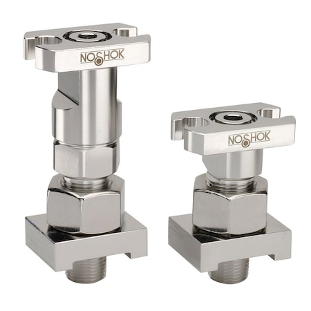 Noshok Long Stabilized Connector Pair, With Flange Adaptor, Steel, DK1 SZC3